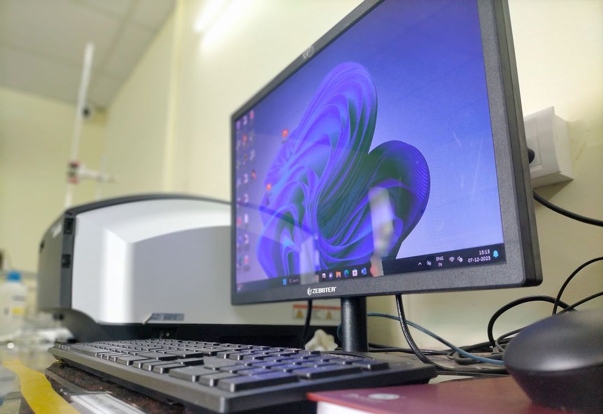 Laboratory analysis of the batch